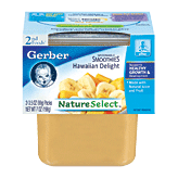 Gerber 2nd Foods Baby Food Hawaiian Delight Dessert 3.5 Oz Full-Size Picture